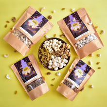 Load image into Gallery viewer, organic natural nuts dry fruit combo pack
