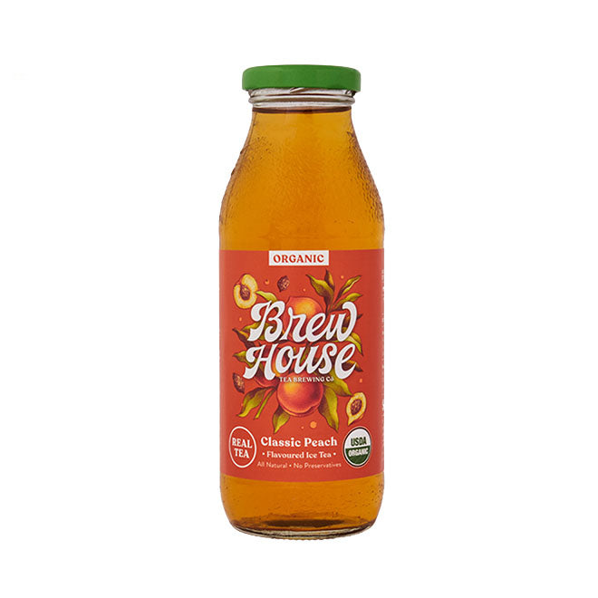 Classic Peach Ice Tea by Brewhouse (350ml)